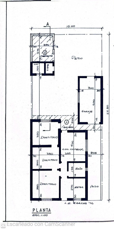 CASA SOBRE S. ARCAS / OPCION CASA + GALPON LINDERO (Tenemos exclusividad!)