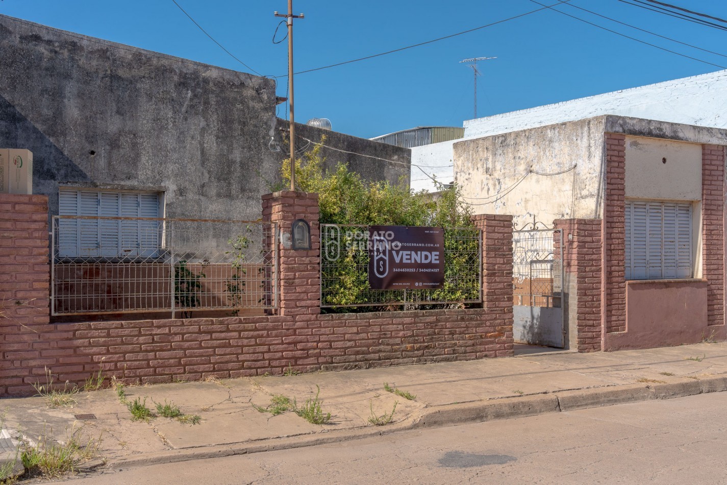 LOTE + CASA A DEMOLER O RECICLAR