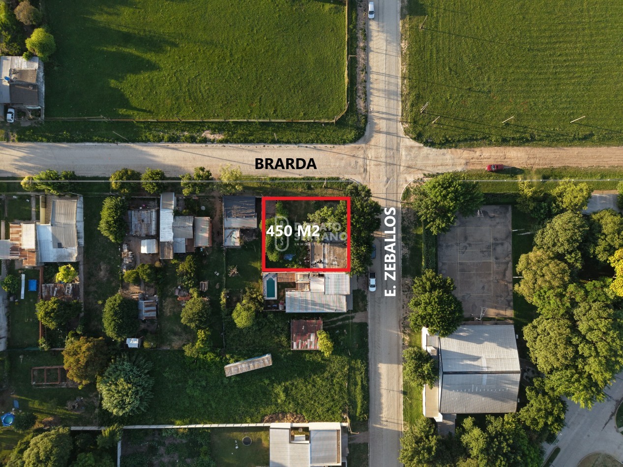 LOTE EN ESQUINA! 20X22,50 / 450 M2 -PERFECTO!