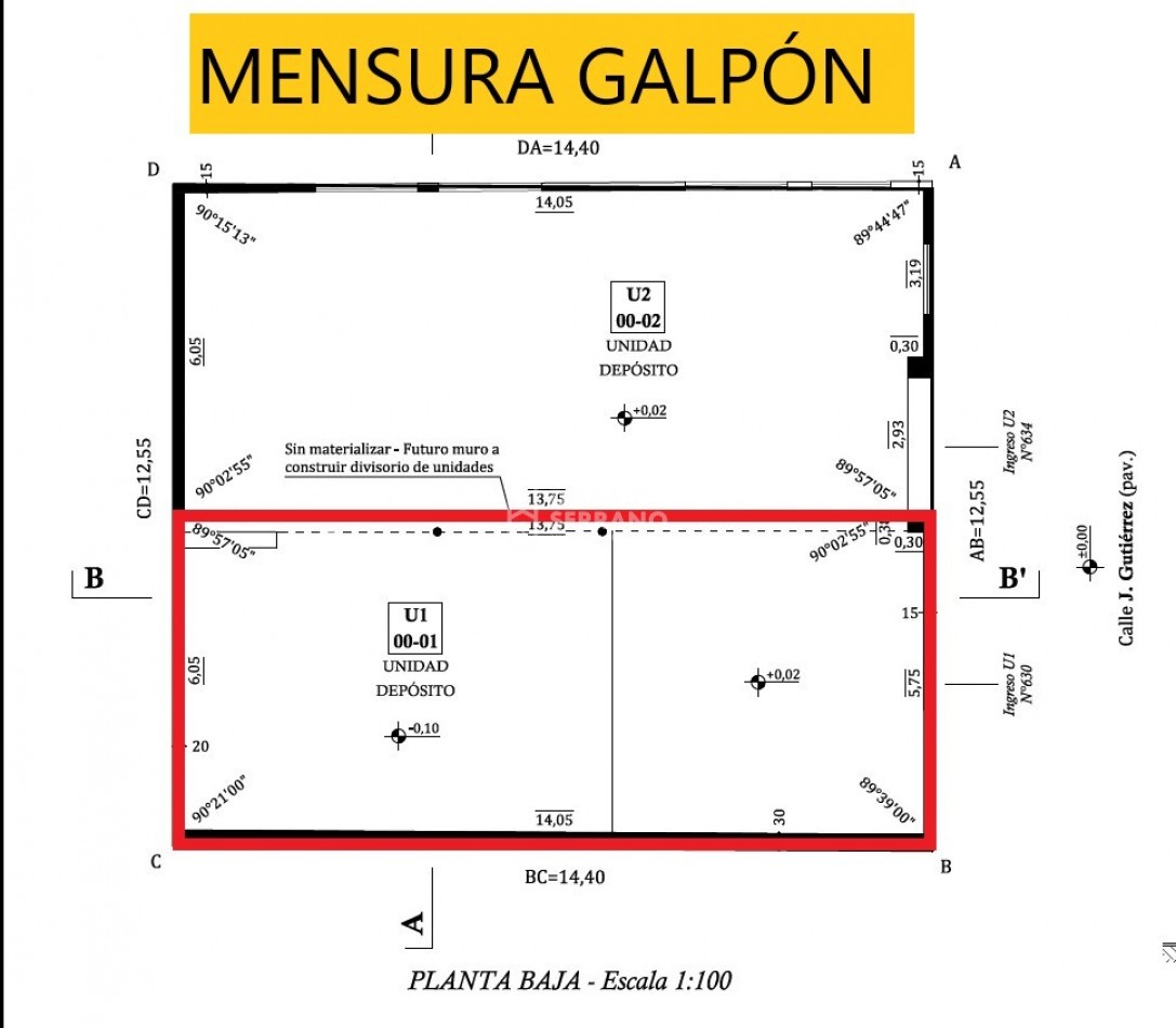 CASA A RECICLAR + GALPON NUEVO!