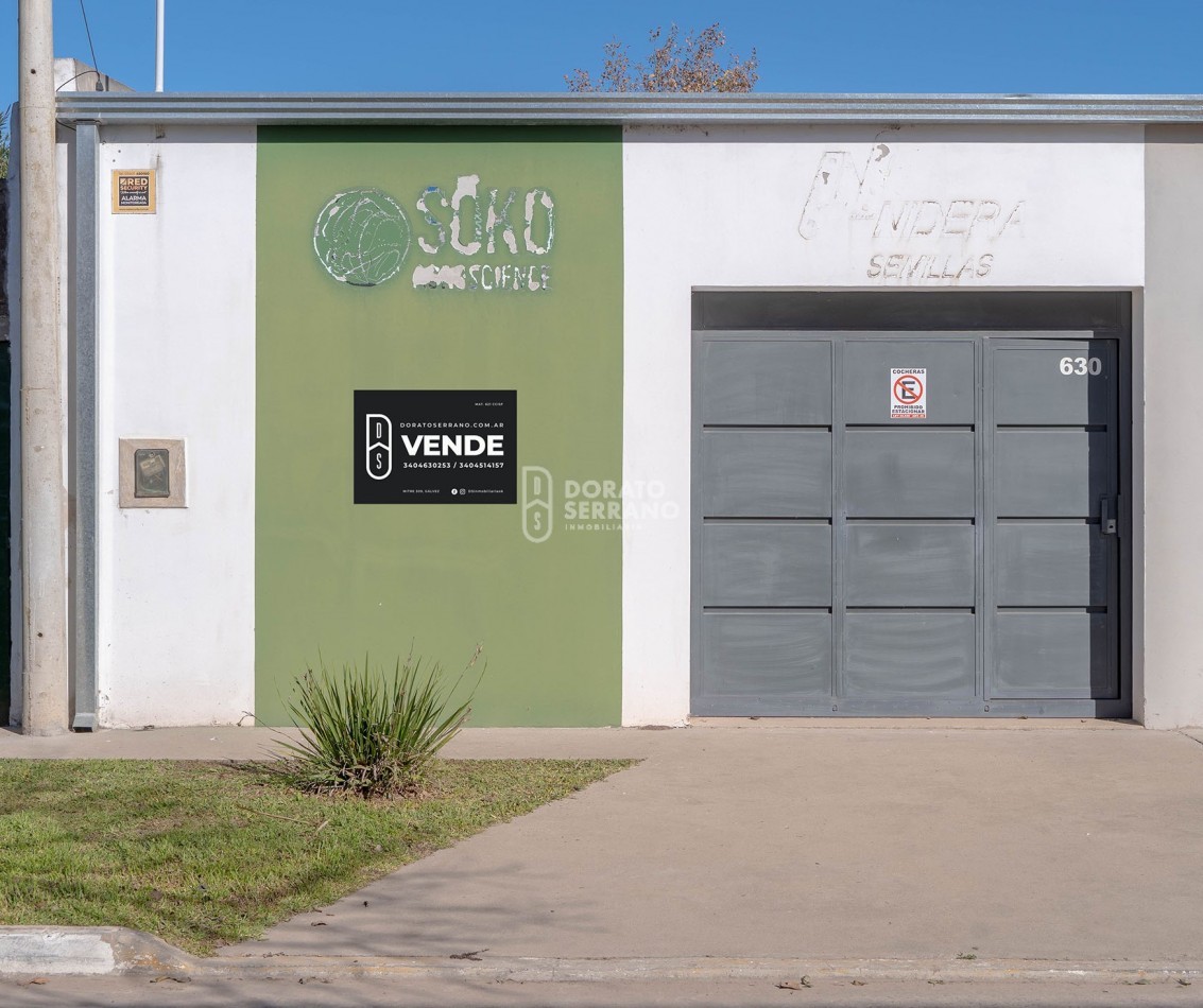 CASA A RECICLAR + GALPON NUEVO!