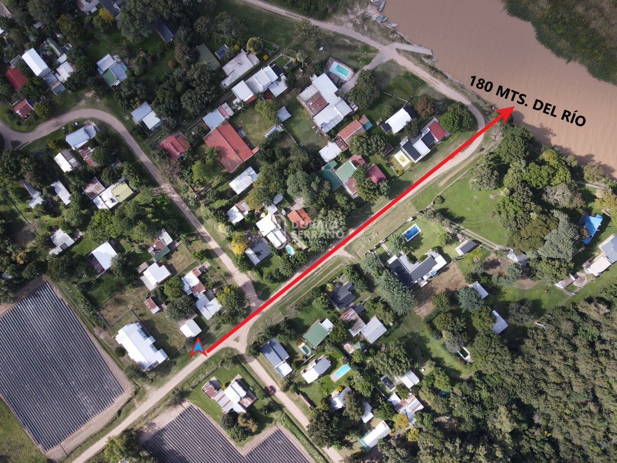 CASA EN EL RIO - BARRIO GALVEZ - PRACTICA Y BIEN UBICADA!