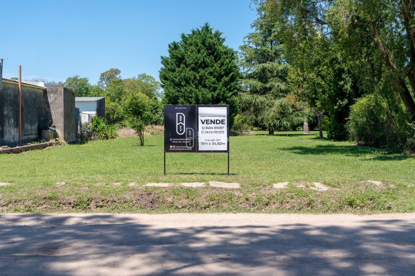 LOTE - VECINAL URQUIZA! 15X35!