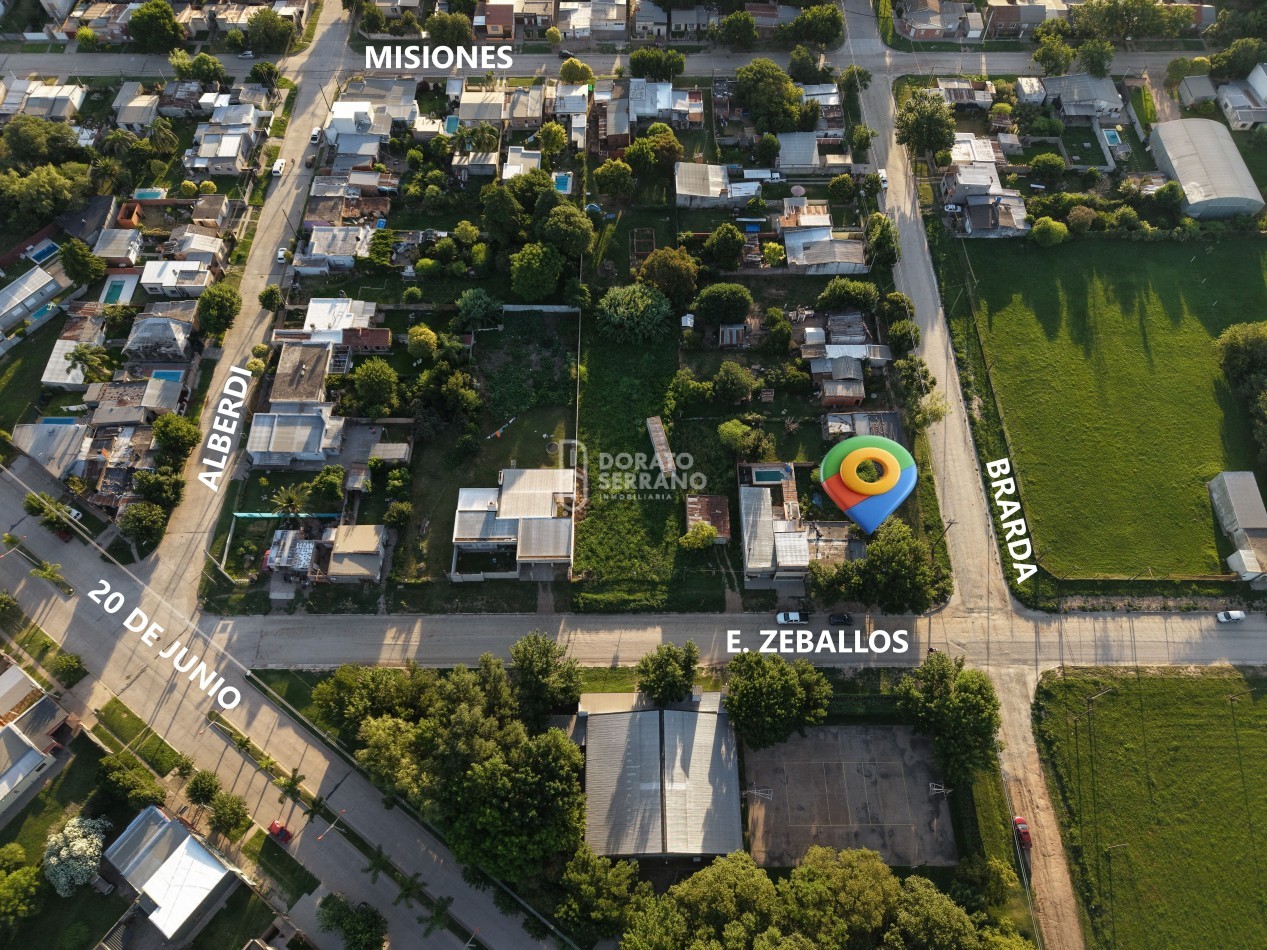 LOTE EN ESQUINA! 20X22,50 / 450 M2 -PERFECTO!