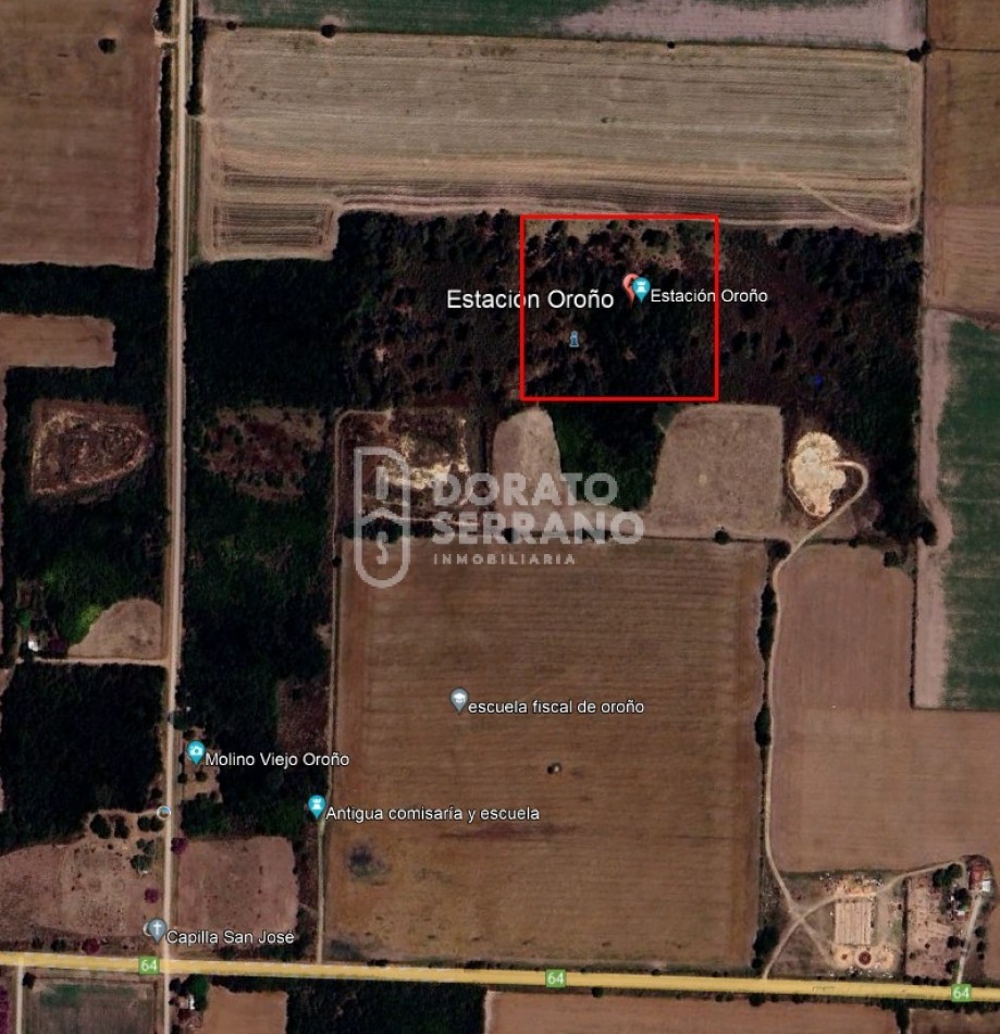 CAMPO AGRICOLA + ANTIGUA ESTACION OROÑO- GESSLER!