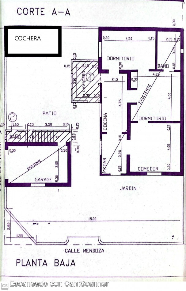 CASA EN ESQUINA & TODOS LOS SERVICIOS.