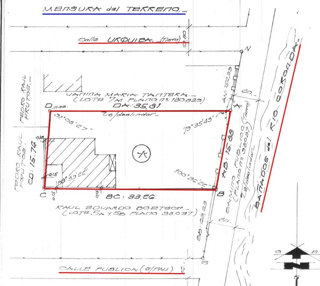 CASA EN EL RIO! GRANDIOSA! BARRIO BASUALDO!